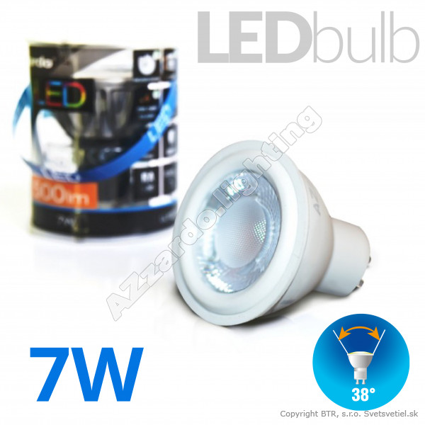 AZzardo LED 7W GU10 White - 