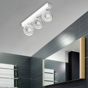 AZzardo Jerry 3 White LED - Ceiling - AZZardo-lighting.co.uk