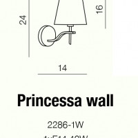 AZzardo Princessa Wall - 